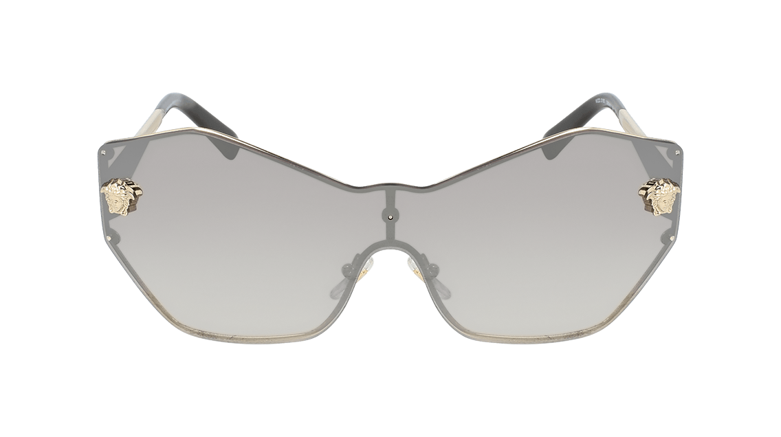 Versace VE 2182 VE2182 Sunglasses Glam Medusa Shield
